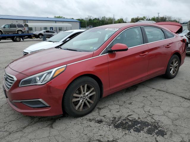 Image 1 of 2017 HYUNDAI SONATA SE 2017 with VIN 5NPE24AF7HH558839