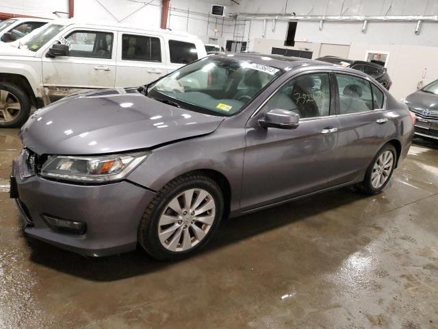 Image 1 of 2015 HONDA ACCORD EXL 2015 with VIN 1HGCR3F89FA010404
