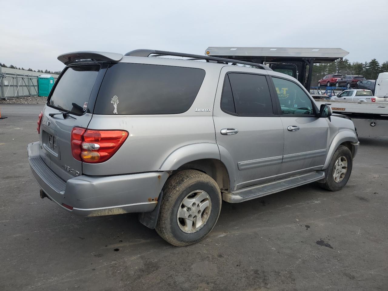Image 3 of 2002 TOYOTA SEQUOIA LIMITED 2002 with VIN 5TDBT48A92S114907