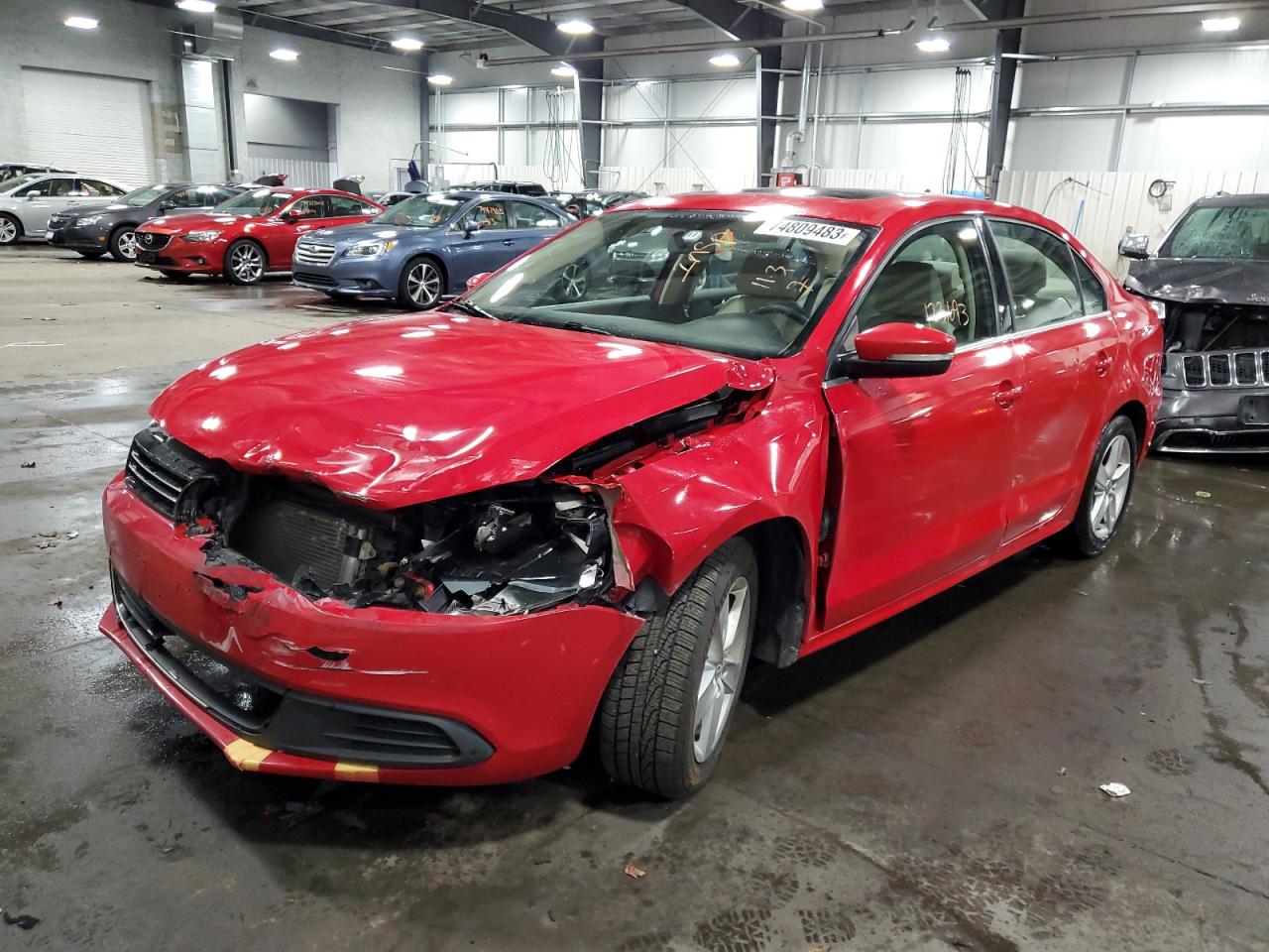 Obraz 1 z 2014 VOLKSWAGEN JETTA TDI 2014 z VIN 3VW3L7AJ7EM389113
