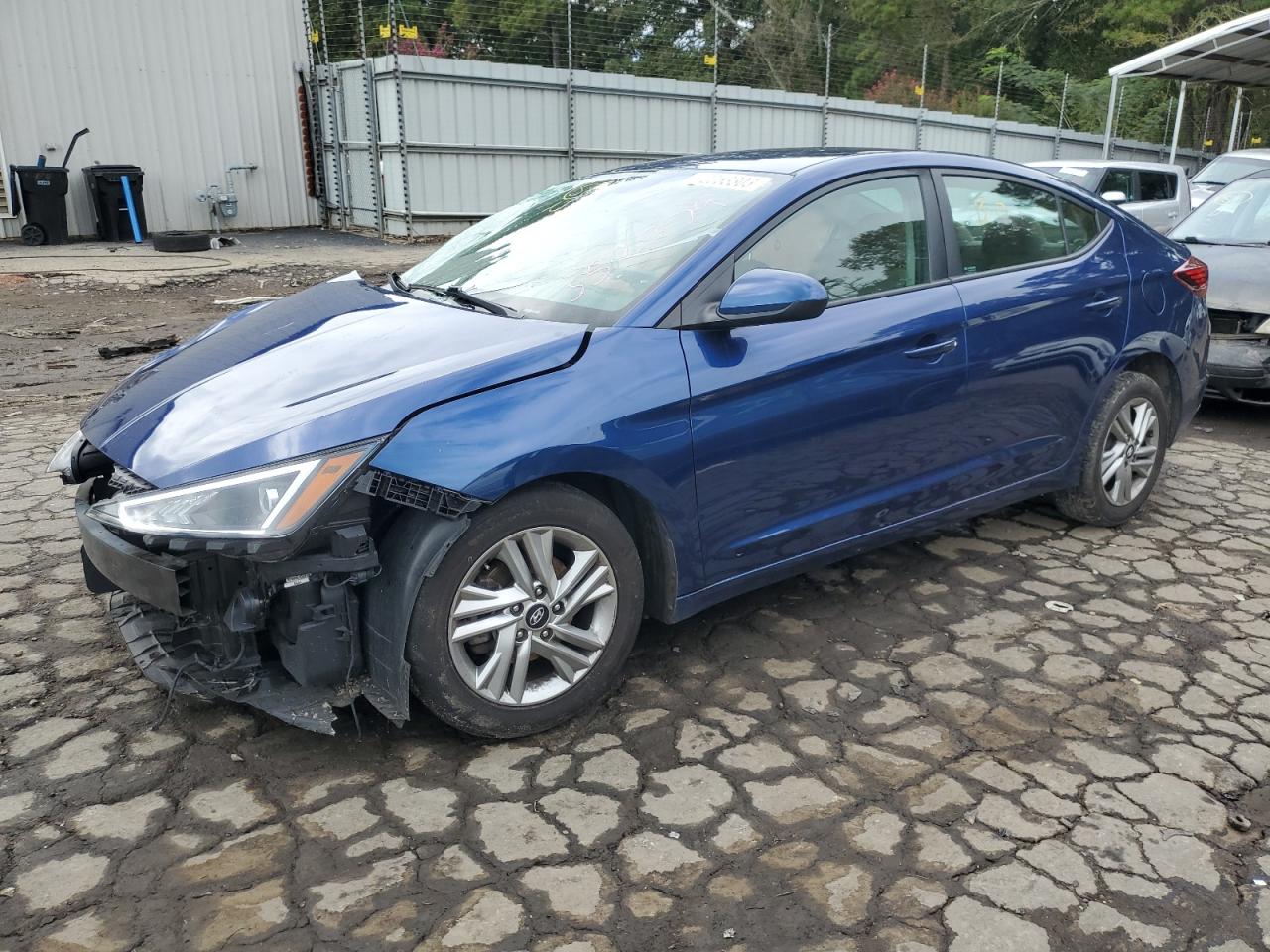 Image 1 of 2020 HYUNDAI ELANTRA SEL 2020 with VIN 5NPD84LF2LH552379