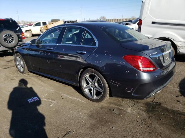Image 2 of 2016 MERCEDES-BENZ C 300 4MATIC 2016 with VIN 55SWF4KB1GU135643