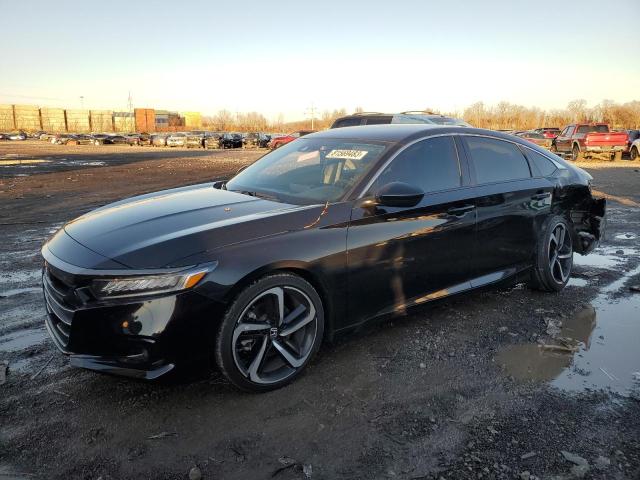 Image 1 of 2021 HONDA ACCORD SPORT 2021 with VIN 1HGCV1F33MA109706