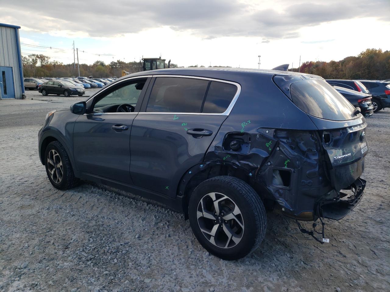 Image 2 of 2020 KIA SPORTAGE LX 2020 with VIN KNDPM3ACXL7670700
