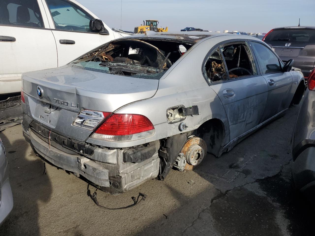 Image 3 of 2008 BMW 750 LI 2008 with VIN WBAHN83568DT78528