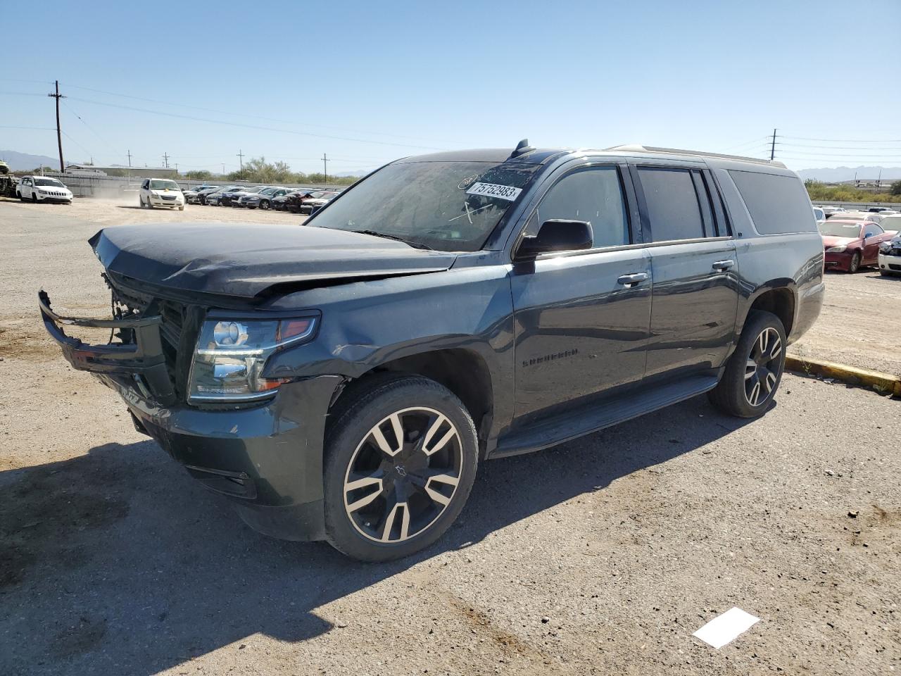 Изображение 1 2019 CHEVROLET SUBURBAN C1500 LT 2019 с VIN 1GNSCHKCXKR183533