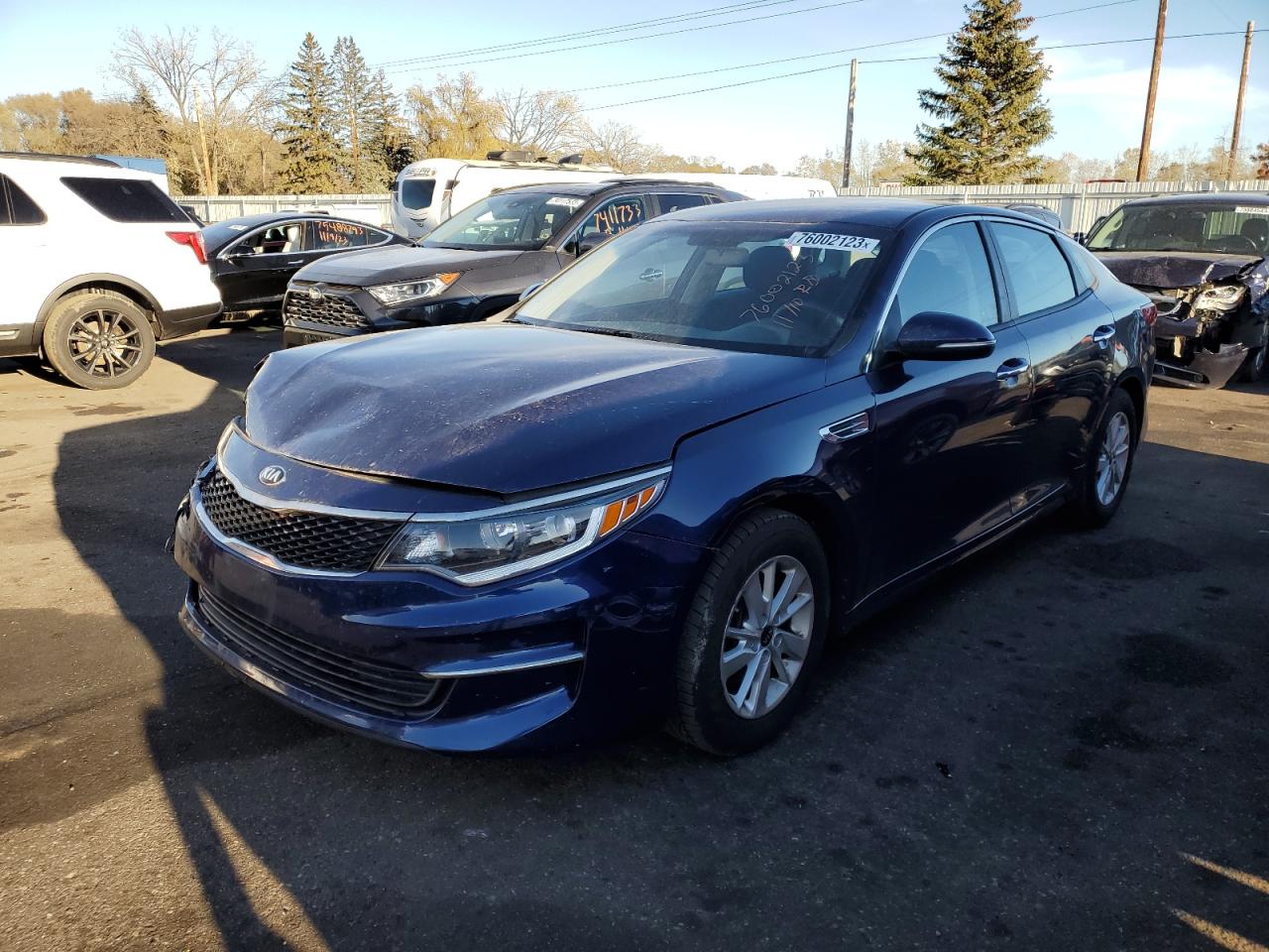 Image 1 of 2017 KIA OPTIMA LX 2017 with VIN 5XXGT4L3XHG144524
