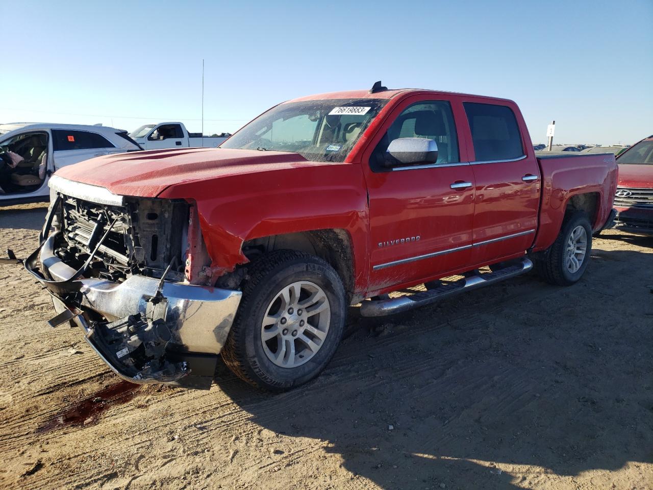 Image 1 of 2017 CHEVROLET SILVERADO K1500 LTZ 2017 with VIN 3GCUKSEC7HG179011