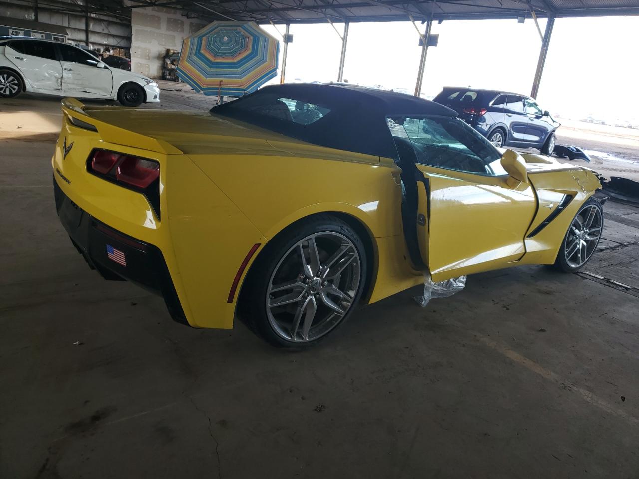 Obraz 3 z 2017 CHEVROLET CORVETTE STINGRAY 2LT 2017 z VIN 1G1YD3D79H5102789