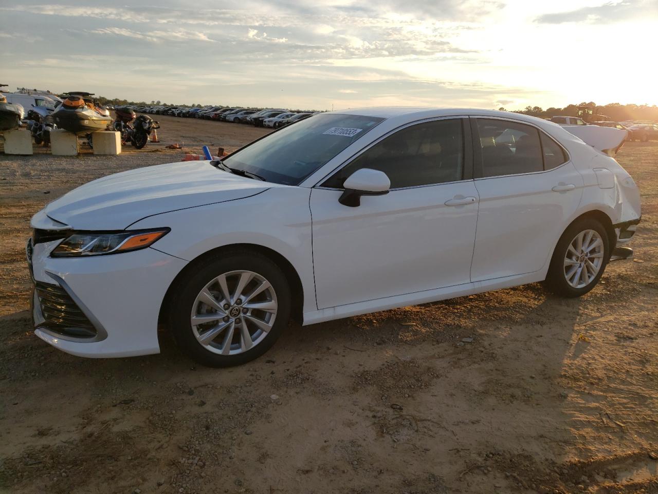 Image 1 of 2023 TOYOTA CAMRY LE 2023 with VIN 4T1C11AK7PU120389