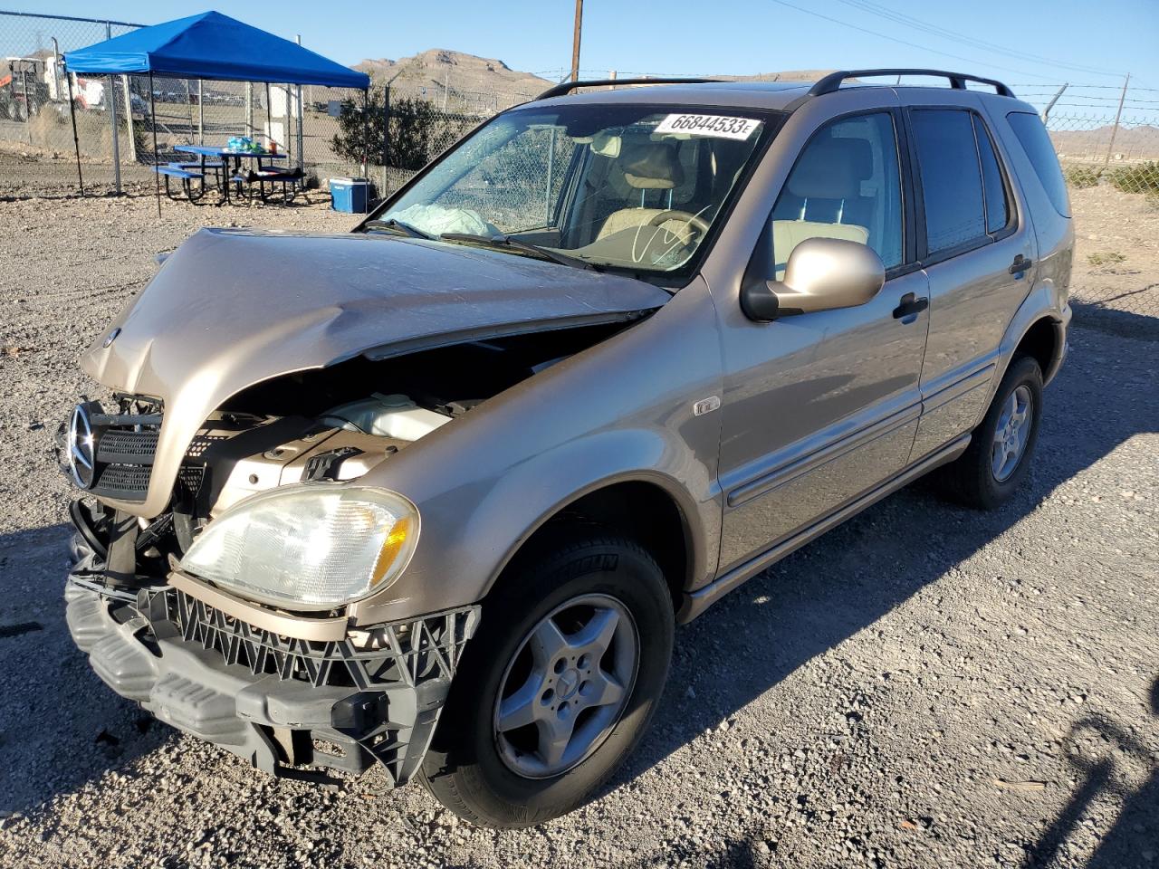 Image 1 of 2001 MERCEDES-BENZ ML 320 2001 with VIN 4JGAB54E71A259285