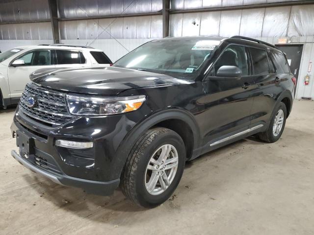 Image 1 of 2021 FORD EXPLORER XLT 2021 with VIN 1FMSK8DH5MGC30966