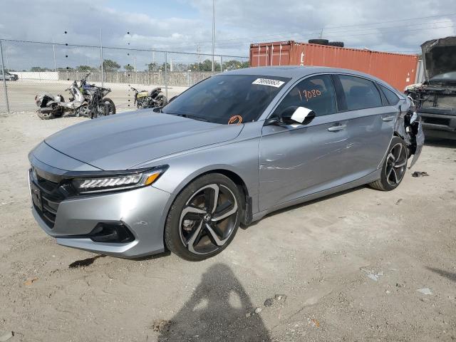 Изображение 1 2022 HONDA ACCORD SPORT 2022 с VIN 1HGCV2F33NA001027