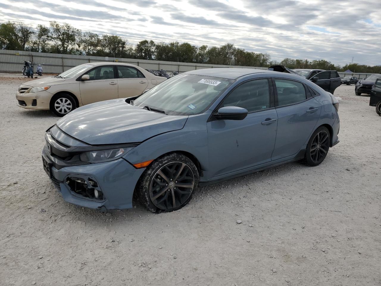 Image 1 of 2020 HONDA CIVIC SPORT 2020 with VIN SHHFK7H43LU210214