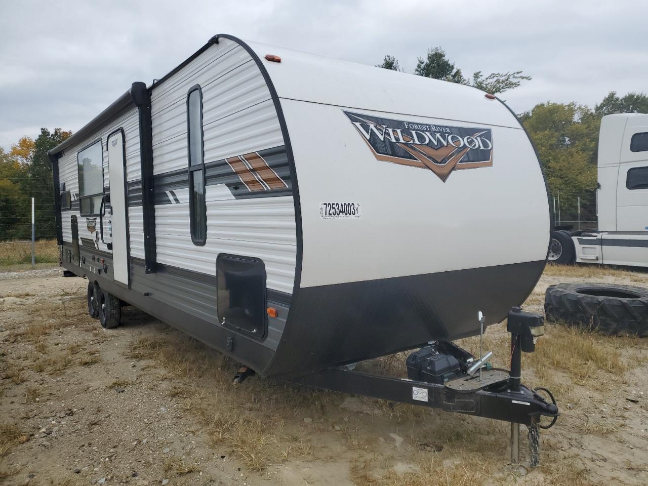 Image 1 of 2021 FRRV TRVLTRLR 2021 with VIN 4X4TWDC24MA272884