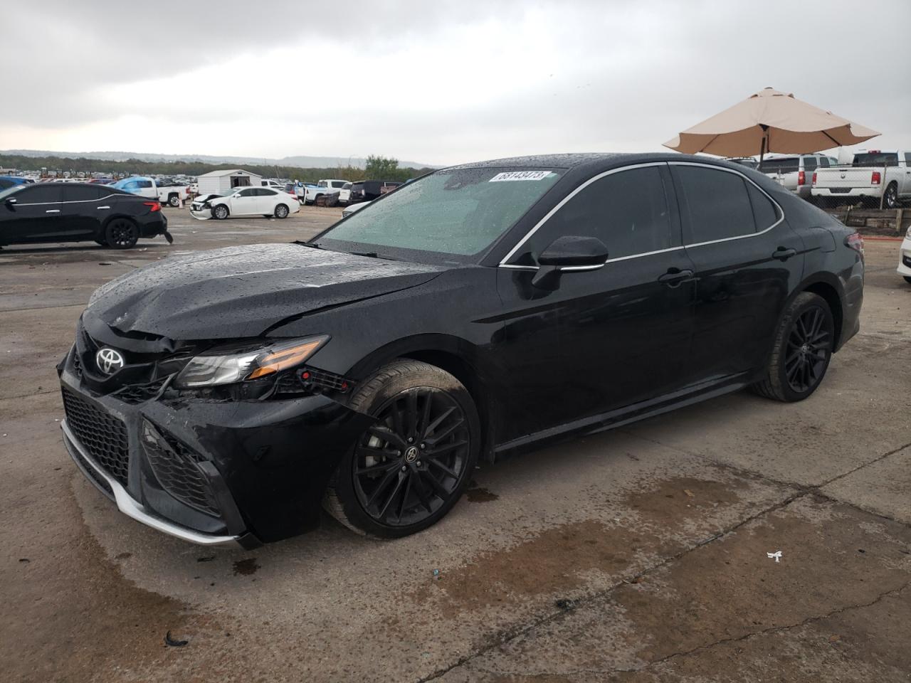 Image 1 of 2021 TOYOTA CAMRY XSE 2021 with VIN 4T1K61AK8MU517831