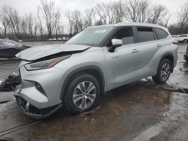 Изображение 1 2021 TOYOTA HIGHLANDER HYBRID XLE 2021 с VIN 5TDGBRCH0MS534956