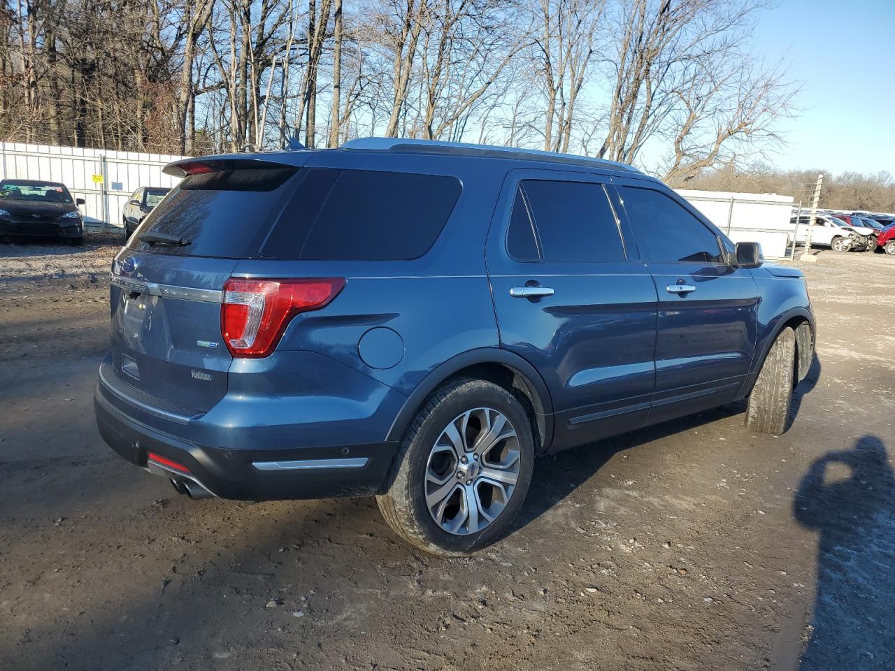 Image 3 of 2018 FORD EXPLORER PLATINUM 2018 with VIN 1FM5K8HT6JGC64809