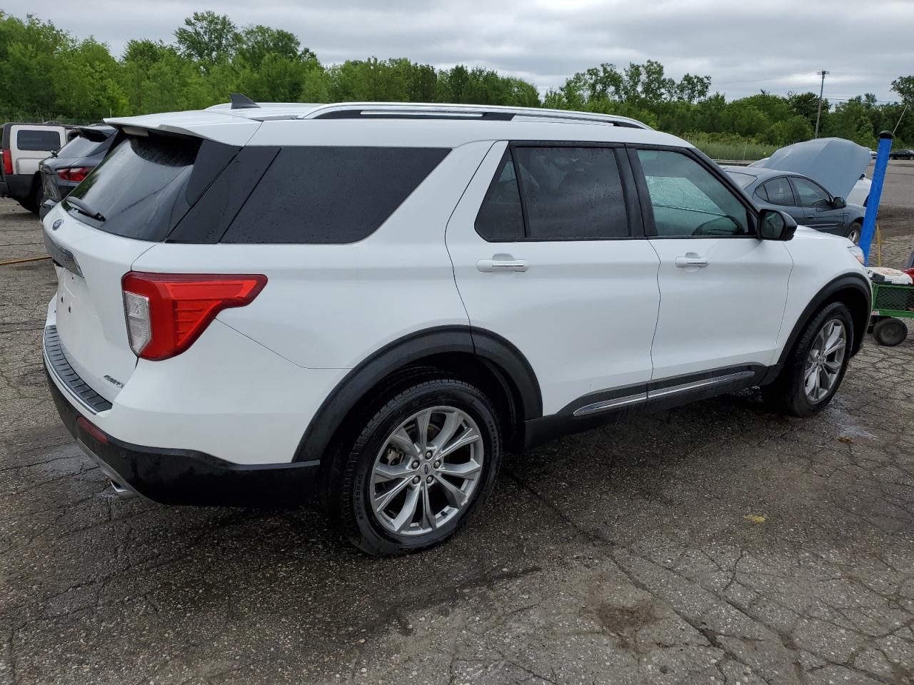 Изображение 3 2022 FORD EXPLORER LIMITED 2022 с VIN 1FMSK8FH4NGB06136