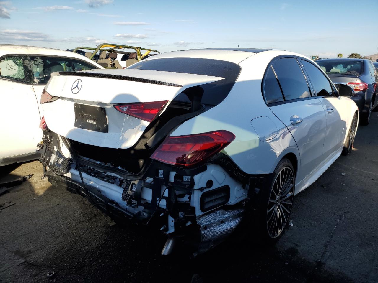 Image 3 of 2022 MERCEDES-BENZ C 300 2022 with VIN W1KAF4GB9NR062894