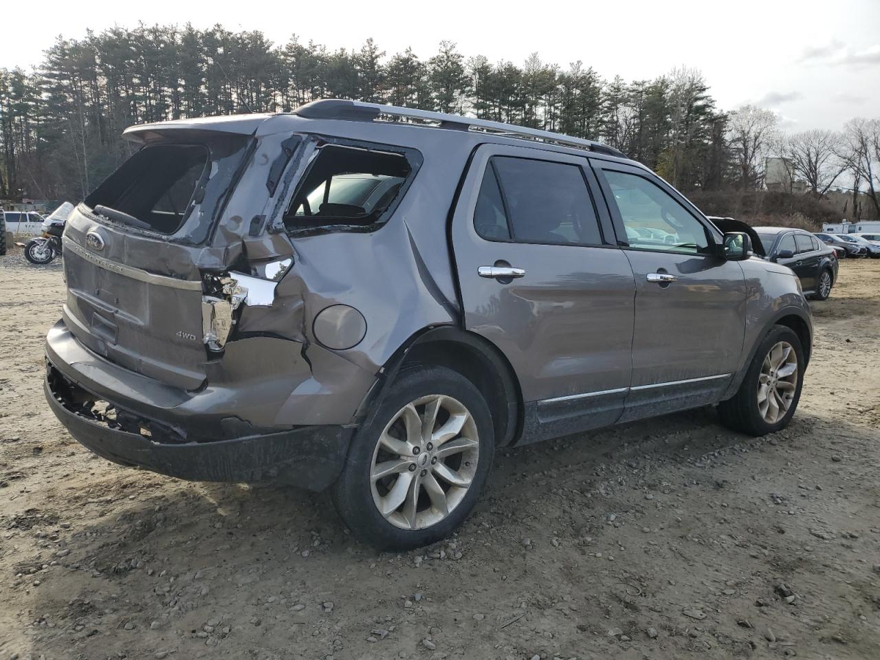 Obraz 3 z 2013 FORD EXPLORER LIMITED 2013 z VIN 1FM5K8F82DGC22785