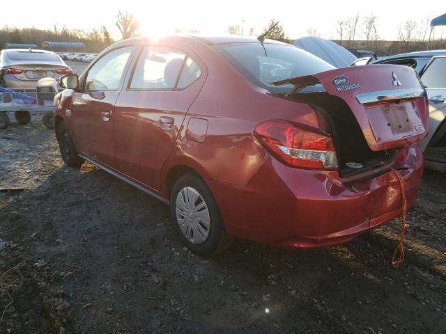 Image 2 of 2019 MITSUBISHI MIRAGE G4 ES 2019 with VIN ML32F3FJ5KHF11559