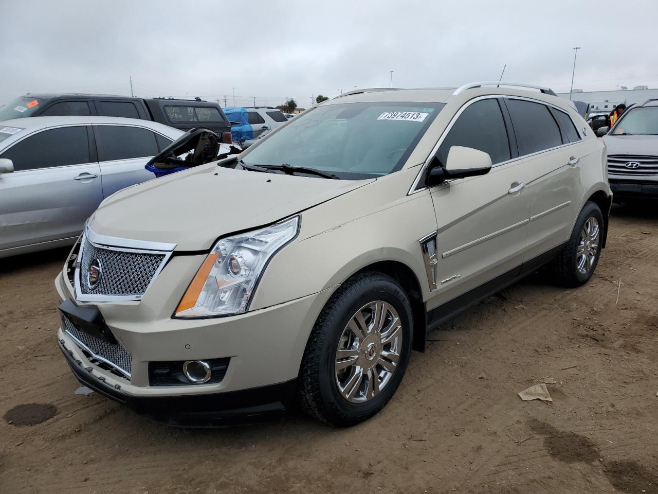 Image 1 of 2010 CADILLAC SRX LUXURY COLLECTION 2010 with VIN 3GYFNDEY6AS631194