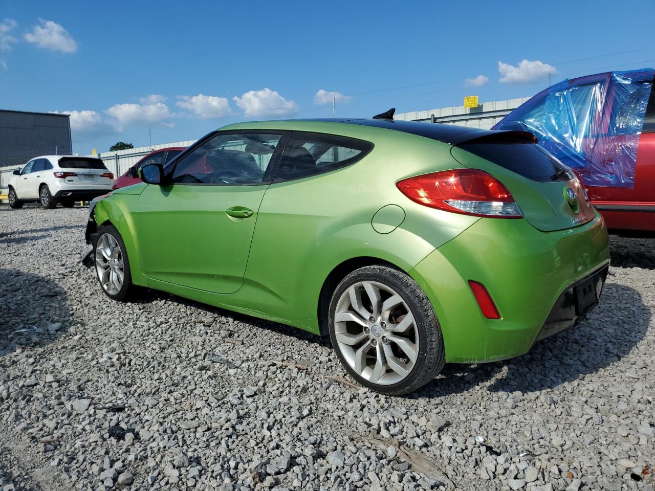 Изображение 2 2012 HYUNDAI VELOSTER  2012 с VIN KMHTC6AD1CU027516