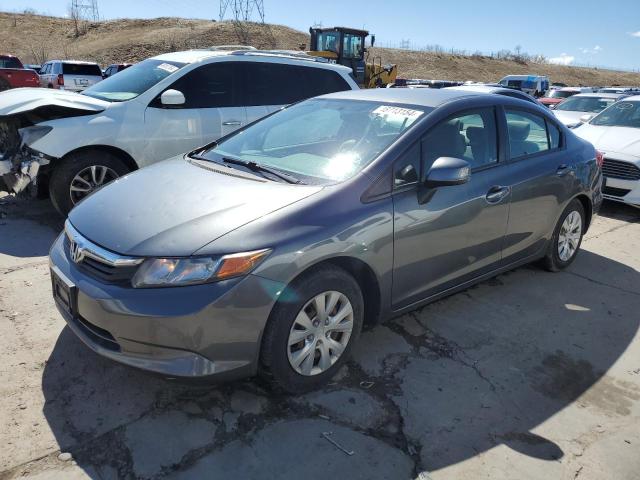 Image 1 of 2012 HONDA CIVIC LX 2012 with VIN 19XFB2F52CE087396