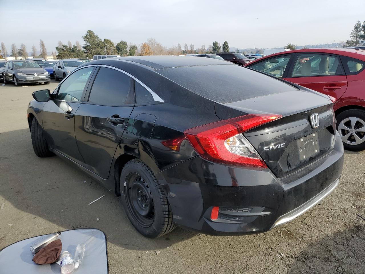 Image 2 of 2020 HONDA CIVIC LX 2020 with VIN 19XFC2F61LE200325