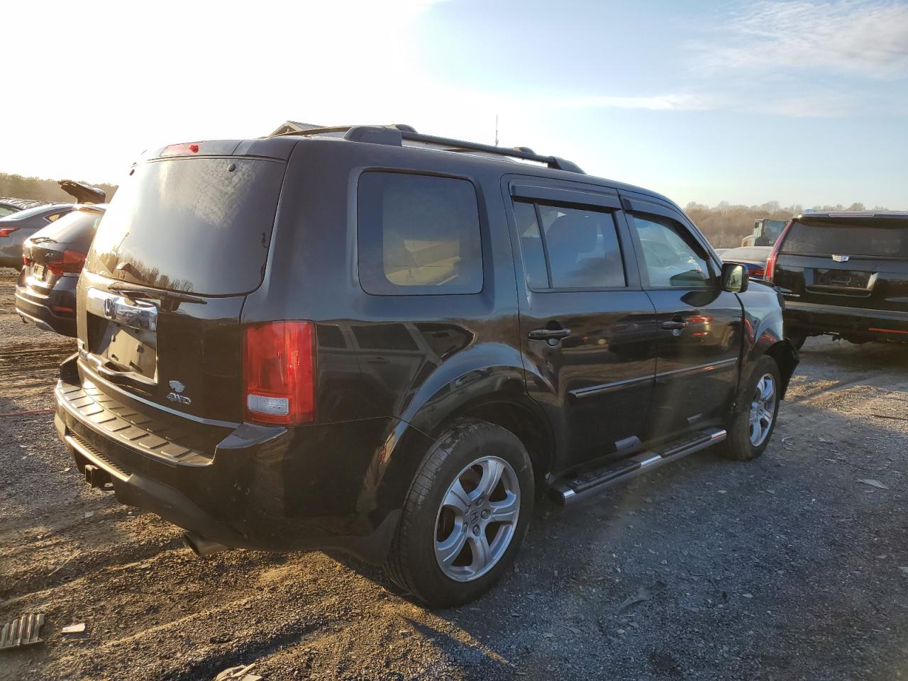 Obraz 3 z 2013 HONDA PILOT EXL 2013 z VIN 5FNYF4H69DB013337