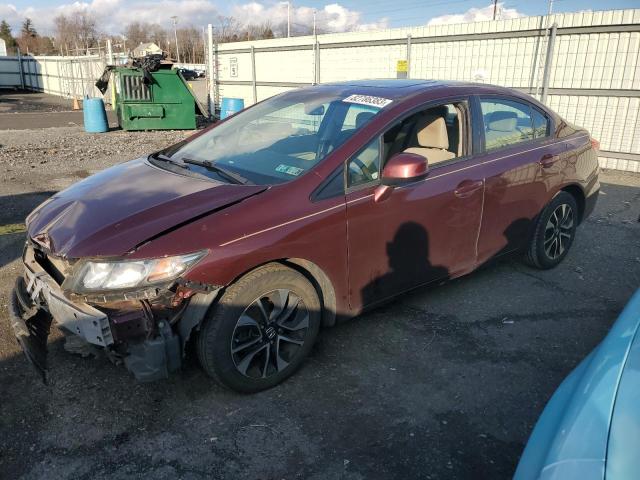 Image 1 of 2013 HONDA CIVIC EX 2013 with VIN 19XFB2F8XDE283324
