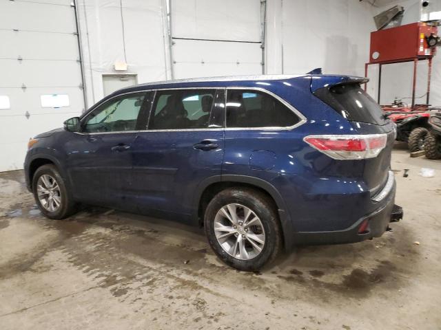 Изображение 2 2015 TOYOTA HIGHLANDER XLE 2015 с VIN 5TDJKRFH0FS205596