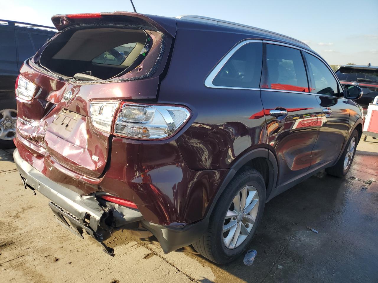 Изображение 3 2016 KIA SORENTO LX 2016 с VIN 5XYPG4A38GG123298