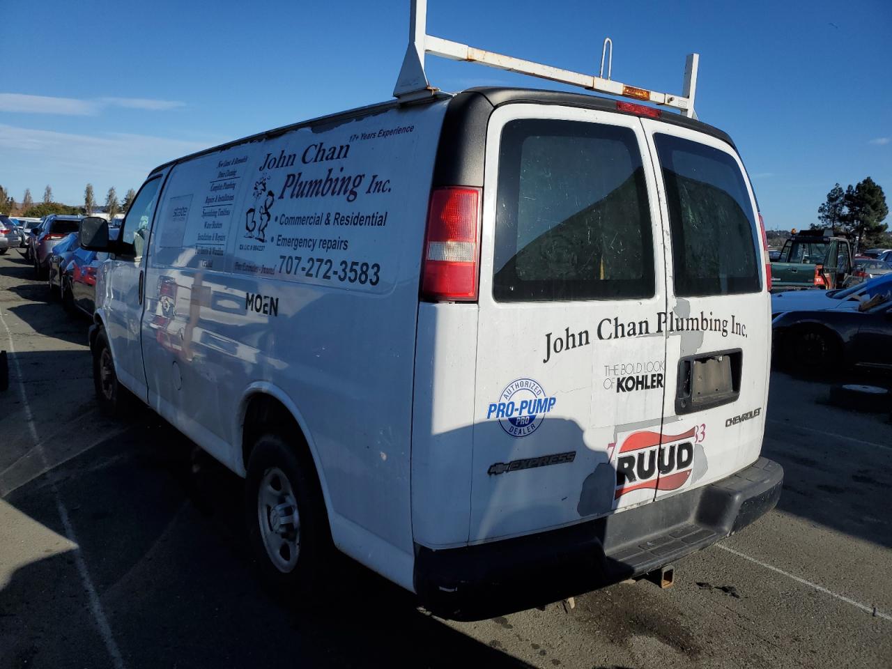 Изображение 2 2006 CHEVROLET EXPRESS G1500  2006 с VIN 1GCFG15X061265232