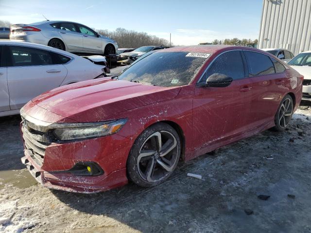 Image 1 of 2021 HONDA ACCORD SPORT 2021 with VIN 1HGCV2F34MA028896