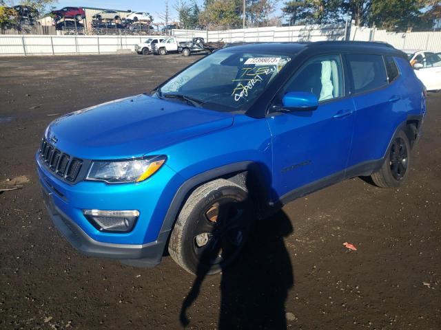 Image 1 of 2019 JEEP COMPASS LATITUDE 2019 with VIN 3C4NJDBB3KT689563