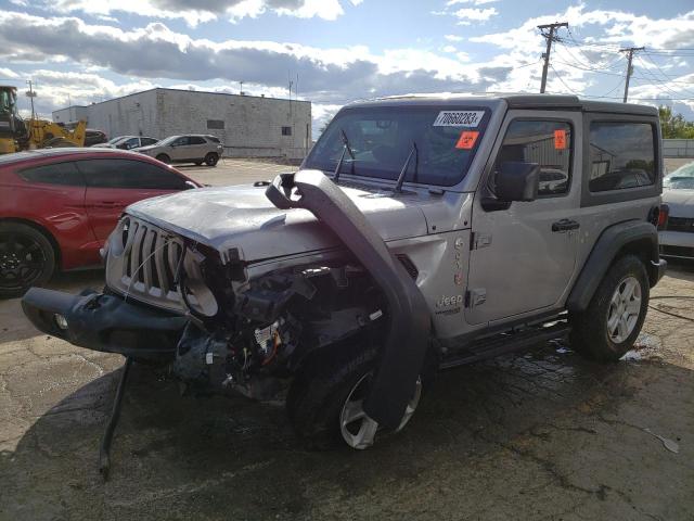 Image 1 of 2020 JEEP WRANGLER SPORT 2020 with VIN 1C4GJXAN0LW203227