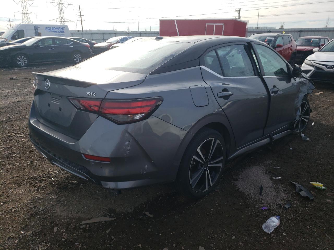 Image 3 of 2021 NISSAN SENTRA SR 2021 with VIN 3N1AB8DV6MY207459