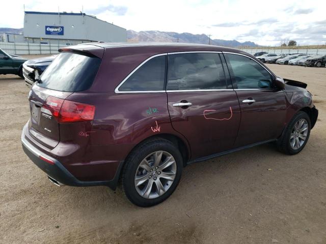 Image 3 of 2013 ACURA MDX ADVANCE 2013 with VIN 2HNYD2H65DH516149