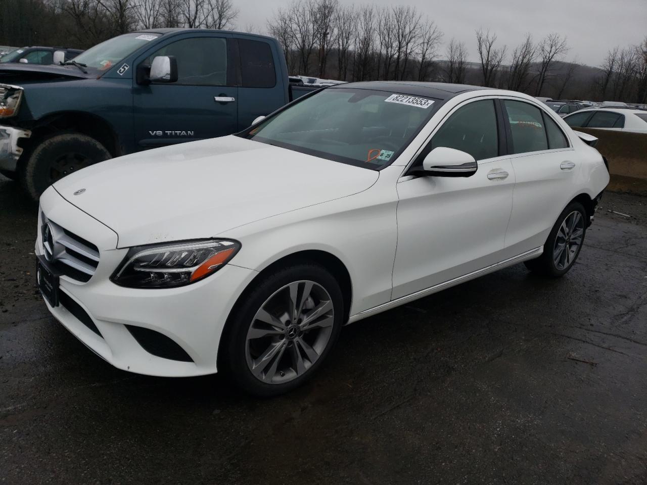 Image 1 of 2020 MERCEDES-BENZ C 300 4MATIC 2020 with VIN W1KWF8EB9LR572336
