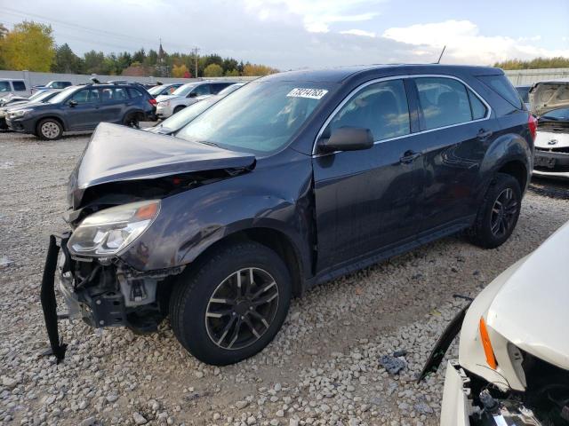 Image 1 of 2016 CHEVROLET EQUINOX LS 2016 with VIN 2GNFLEEK9G6171606