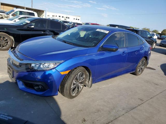 Image 1 of 2018 HONDA CIVIC EX 2018 with VIN JHMFC1F47JX018181