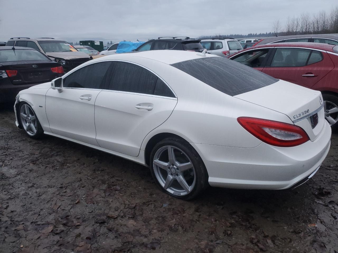 Image 2 of 2012 MERCEDES-BENZ CLS 550 4MATIC 2012 with VIN WDDLJ9BB7CA056180