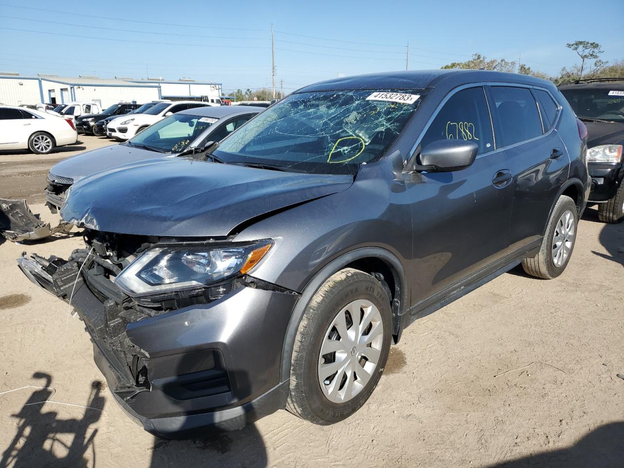 Image 1 of 2018 NISSAN ROGUE S 2018 with VIN KNMAT2MT9JP530519