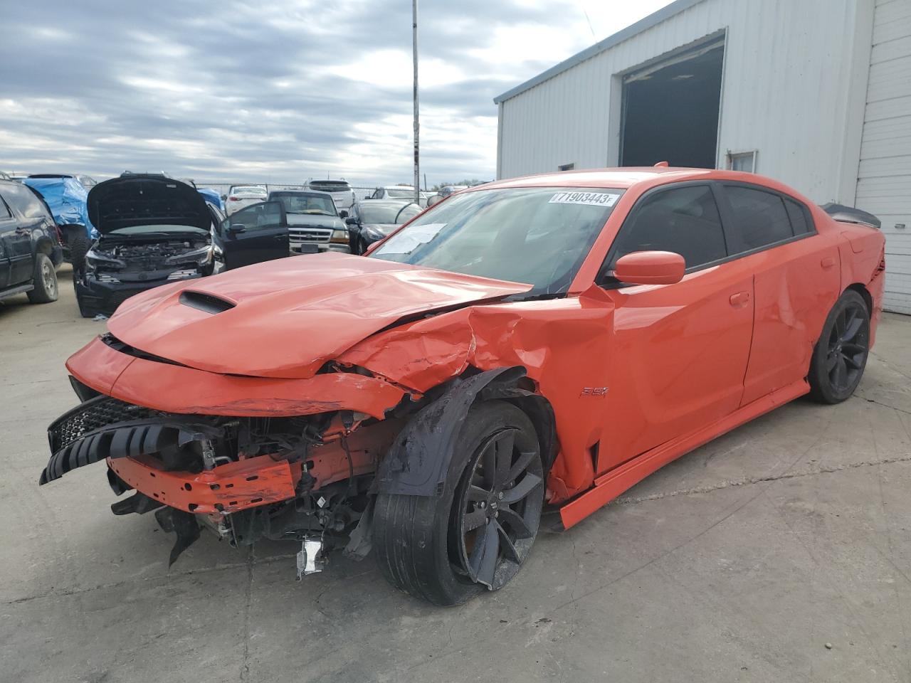 Obraz 1 z 2019 DODGE CHARGER SCAT PACK 2019 z VIN 2C3CDXGJ3KH605576