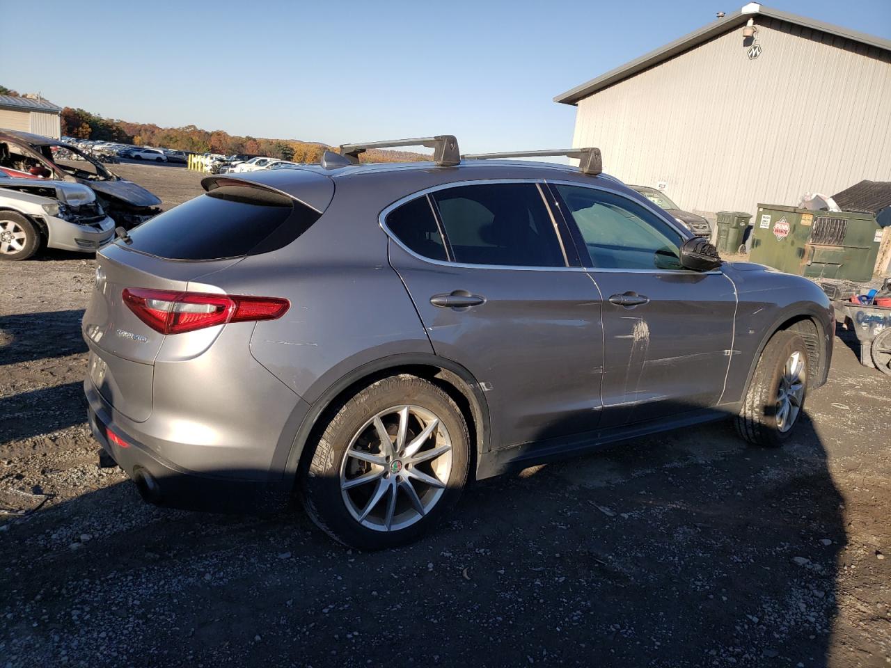 Image 3 of 2018 ALFA ROMEO STELVIO TI 2018 with VIN ZASFAKBN8J7B67296