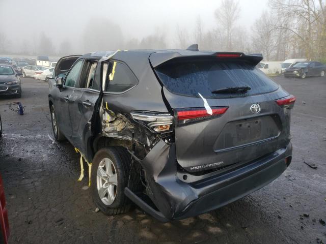 Изображение 2 2023 TOYOTA HIGHLANDER L 2023 с VIN 5TDKDRAH3PS004220