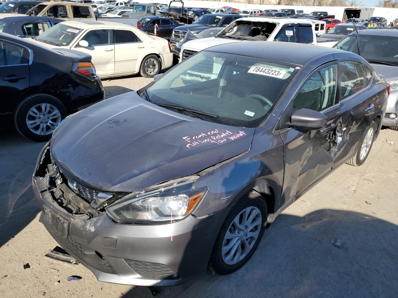 Изображение 1 2019 NISSAN SENTRA S 2019 с VIN 3N1AB7AP4KY435604