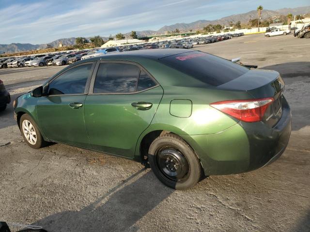 Image 2 of 2014 TOYOTA COROLLA L 2014 with VIN 2T1BURHE3EC008706